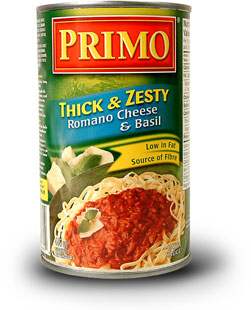 Primo Pasta Sauce Romano Cheese & Basil 